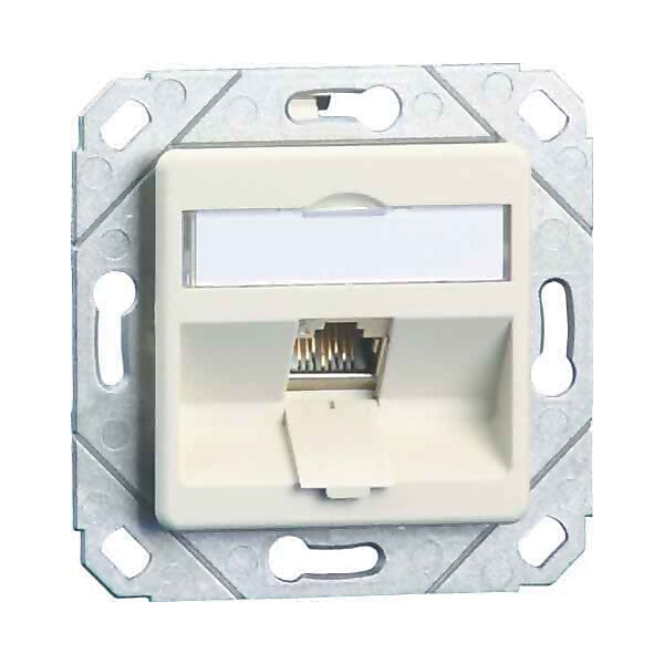 METZ CONNECT Anschlussdose C6Amodul Upk 1Port 270 Upk,rws TN C6Amod-1UPk-270rw